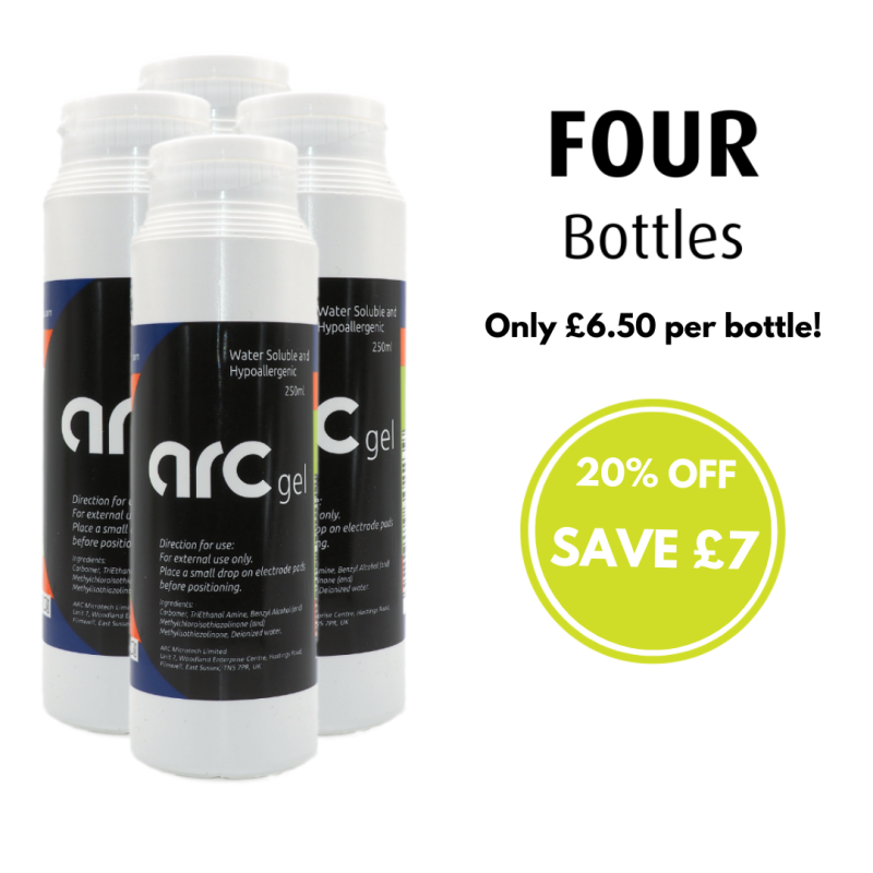 Conductive Gel - 4 Bottles - SAVE 20%